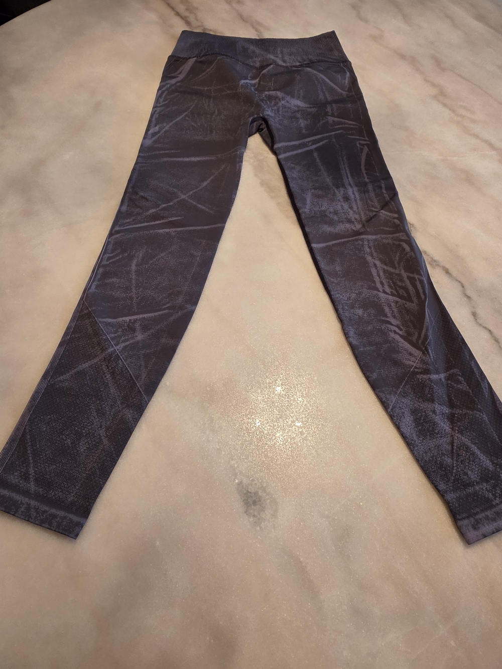 lululemon athletica Dark Charcoal Patterned Jeggings